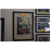 Image 1 : FRAMED LIMITED EDITION SERIGRAPH, "TWO WOMEN IN CAFE"; SIGNED MAIMON 37/275 (20 1/2" X 28 1/2")