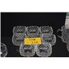 Image 1 : TRELLIS CLEAR DESSERT CUP/SHERBERT BY SMITH GLASS (8 PCS)