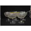Image 2 : TRELLIS CLEAR DESSERT CUP/SHERBERT BY SMITH GLASS (8 PCS)