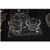 Image 3 : NACHTMANN CREAMER, SUGAR & TRAY, MIKASA VASE & LEAD CRYSTAL BOWL & CREAMER (6 PCS)