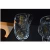 Image 4 : NACHTMANN CREAMER, SUGAR & TRAY, MIKASA VASE & LEAD CRYSTAL BOWL & CREAMER (6 PCS)