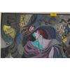 Image 3 : FRAMED ISAAC MAIMON ACRYLIC ON CANVAS, "GAZEBO"; SIGNED MAIMON (81 1/4" X 61 3/4")