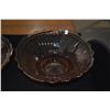 Image 2 : VINTAGE ANCHOR HOCKING MAYFAIR PINK DEPRESSION GLASS FLARED FRUIT BOWLS (2 PCS)