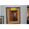 Image 1 : KOA FRAMED OIL CANVAS, PORTRAIT; SIGNED LE BRANCH (14 1/2" X 17 3/4")