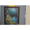 Image 2 : FRAMED ART PRINT, "HAWAIIAN MELODIES" (12 1/2" X 15 1/2")