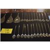 Image 2 : DANSK ODIN GERMANY SERVING SPOONS & DANSK ICED TEA SPOONS (22 PCS) (DOES NOT INCLUDE TRAY)
