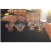 Image 2 : COLLECTION OF VINTAGE 1930'S JEANNETTE GLASS PINK DEPRESSION GLASS PLATES, BOWLS, CUPS, CREAMER, ETC