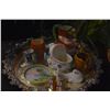 Image 2 : MIXED LOT: ASSORTED PITCHERS, CUPS, COVERED BOXES, STATUARY, ETC. (19 PCS) (DOES NOT INCLUDE TRAY)