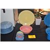 Image 1 : FIESTA PLATE, BOWL & COASTER SET (3 PCS) (DOES NOT INCLUDE STAND)