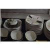 Image 7 : COLLECTION OF RED WING POTTERY DISHES, PLATES, CUPS, SAUCERS, BOWLS IN LOTUS PATTERN (103 PCS)