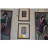 Image 1 : FRAMED ORIGINAL ABSTRACT PAINTINGS; SIGNED SIDNEE LIVINGSTON (14" X 18") (2 PCS)
