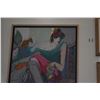 Image 2 : FRAMED PAINTING ON CANVAS, "DAY'S END"; SIGNED MAIMON (ISAAC) (29" X 40 3/4")