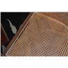 Image 5 : PAIR CANED REGENCY BERGERE STYLE CHAIRS W/CUSHIONED SEATS (PAIR)