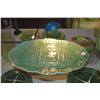 Image 2 : COLLECTION OF VINTAGE PORTUGUESE MAJOLICA CABBAGE PLATES, BOWLS, PLATTERS, PITCHERS, ETC. (28 PCS)