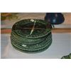 Image 5 : COLLECTION OF VINTAGE PORTUGUESE MAJOLICA CABBAGE PLATES, BOWLS, PLATTERS, PITCHERS, ETC. (28 PCS)