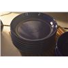 Image 2 : HOMER LAUGHLIN FIESTA TWILIGHT BISTRO BOWLS & PLATES (DISCONTINUED COLOR) (10 PCS)
