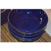 Image 3 : HOMER LAUGHLIN FIESTA TWILIGHT BISTRO BOWLS & PLATES (DISCONTINUED COLOR) (10 PCS)