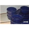 Image 4 : COLLECTION OF HOMER LAUGHLIN FIESTAWARE PLATES, BOWLS, CUPS IN TWILIGHT (32 PCS)