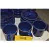 Image 6 : COLLECTION OF HOMER LAUGHLIN FIESTAWARE PLATES, BOWLS, CUPS IN TWILIGHT (32 PCS)