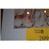 Image 3 : FRAMED ABSTRACT WATERCOLOR PAINTING; SIGNED SIDNEE LIVINGSTON '84 (18" X 21")