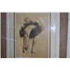 Image 2 : FRAMED LITHOGRAPH, BALLERINA TOUCHING HER TOES; SIGNED FRASER (DONALD HAMILTON) (27 1/2" X 34 1/2")