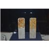 Image 2 : CHINESE STONE SEALS OR CHOPS (8 PCS)