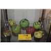 Image 1 : COLLECTION OF CHINESE PORCELAIN ALTAR FRUIT (7 PCS)