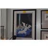 Image 1 : FRAMED LITHOGRAPH, "REIKO"; SIGNED YURIKO (34 3/4" X 47")
