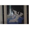 Image 3 : FRAMED LITHOGRAPH, "REIKO"; SIGNED YURIKO (34 3/4" X 47")