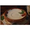 Image 12 : VINTAGE FRANCISCAN APPLE CERAMIC BOWLS, PLATES, CUPS, SERVING PIECES, TEAPOTS, CREAMER, SUGAR, ETC. 