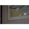 Image 4 : FRAMED JAPANESE PRINTS; SIGNED 57/100 (34 1/2" X 27 1/4") (2 PCS)