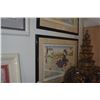 Image 5 : FRAMED JAPANESE PRINTS; SIGNED 57/100 (34 1/2" X 27 1/4") (2 PCS)
