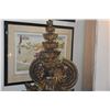 Image 9 : 30" GILT BRONZE VISHVARUPA STATUE, WELL DETAILED