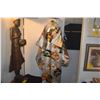 Image 1 : VINTAGE JAPANESE WHITE SILK FORMAL WEDDING KIMONO W/COLORFUL FLORAL PATTERNS
