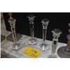 Image 3 : COLLECTION OF CANDLESTICKS (8 PCS)