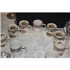 Image 14 : COLLECTION OF SPODE PLATES, BOWLS, SERVING PLATTERS, COFFEE, CREAMER, SUGAR & GRAVY BOAT & JOSIAH WE