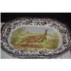 Image 3 : COLLECTION OF SPODE PLATES, BOWLS, SERVING PLATTERS, COFFEE, CREAMER, SUGAR & GRAVY BOAT & JOSIAH WE