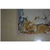 Image 3 : FRAMED ABSTRACT WATERCOLOR, FEMALE; SIGNED SIDNEE LIVINGSTON (16 3/4" X 21 3/4")