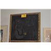 Image 1 : FRAMED OIL ON CANVAS, TWO GIRLS W/BIRD; SIGNED SIDNEE LIVINGSTON (27" X 25")