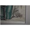 Image 4 : FRAMED ABSTRACT WATERCOLOR PAINTING, "ROXANNE"; SIGNED SIDNEE LIVINGSTON (20 3/4" X 34 3/4")