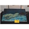 Image 1 : OIL ON CANVAS, FEMALE NUDE; SIGNED LE BRANCH (24" X 16")