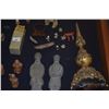 Image 7 : COLLECTION OF MINIATURE FIGURES, MUD MEN, CHOPS, JADE CUP, ETC. (DOES NOT INCLUDE CASE)