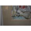 Image 3 : FRAMED WATERCOLOR ABSTRACT; SIGNED SIDNEE LIVINGSTON '75 (17 1/2" X 27 3/4")