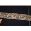 Image 4 : ANTIQUE MIDDLE EASTERN YEMENI JAMBIYA ARABIC DAGGER W/BELT (2 PCS)