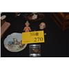 Image 1 : COLLECTION OF STATUARY, VINTAGE DOLLS & PLATE (12 PCS)