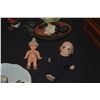 Image 4 : COLLECTION OF STATUARY, VINTAGE DOLLS & PLATE (12 PCS)