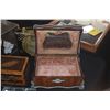Image 3 : CIGAR BOX PURSE & JEWELRY BOXES (4 PCS)