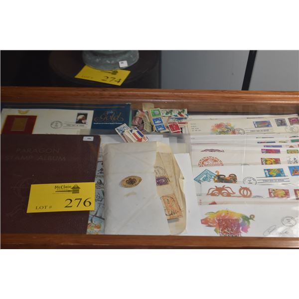 COLLECTION OF STAMPS & FIRST DAY COVERS
