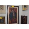 Image 1 : FRAMED OIL ON CANVAS, CLOWN; SIGNED SIDNEE LIVINGSTON '56 (21" X 36")