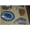 Image 3 : COLLECTION OF MINERAL SLABS (8 PCS)